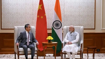 印度总理莫迪会见王毅