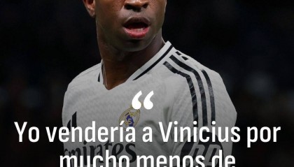 主持人：我会以远低于3-4亿的价格出售维尼修斯，皇马不卖会后悔