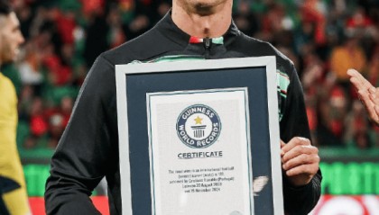 40岁C罗，再获吉尼斯世界纪录