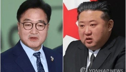 与韩国议长碰面，金正恩只回了一个字