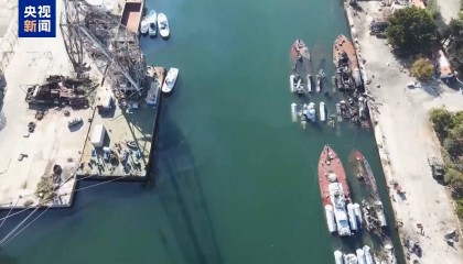 叙利亚拉塔基亚港基础设施因以军袭击大量受损