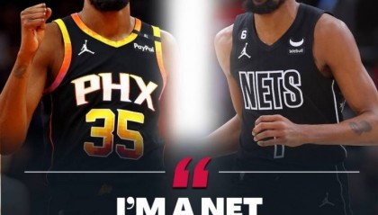 杜兰特：我这辈子都是篮网的一员 很期待和他们竞争