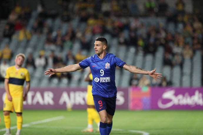 2球领先遭绝平!亚冠-于汉超传射 申花2-2中央海岸水手