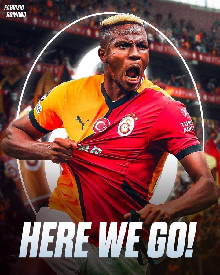 HERE WE GO!奥斯梅恩7500万欧转会已成 不得卖回意甲