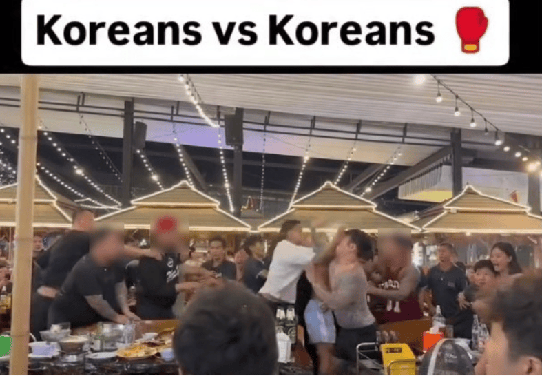 “韩国人装中国人在泰国打架!”泰国警方确认:涉事4人均为韩国籍游客