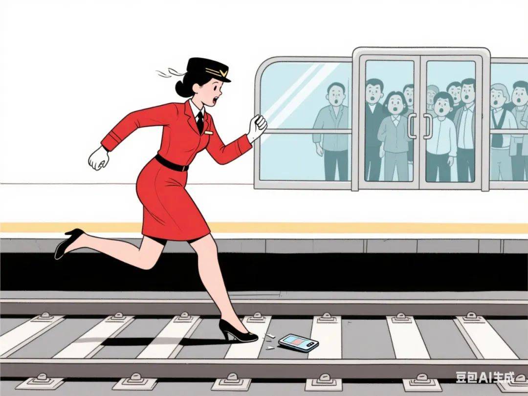 太突然!事发厦门一地铁站!她进入轨道区一路狂奔……