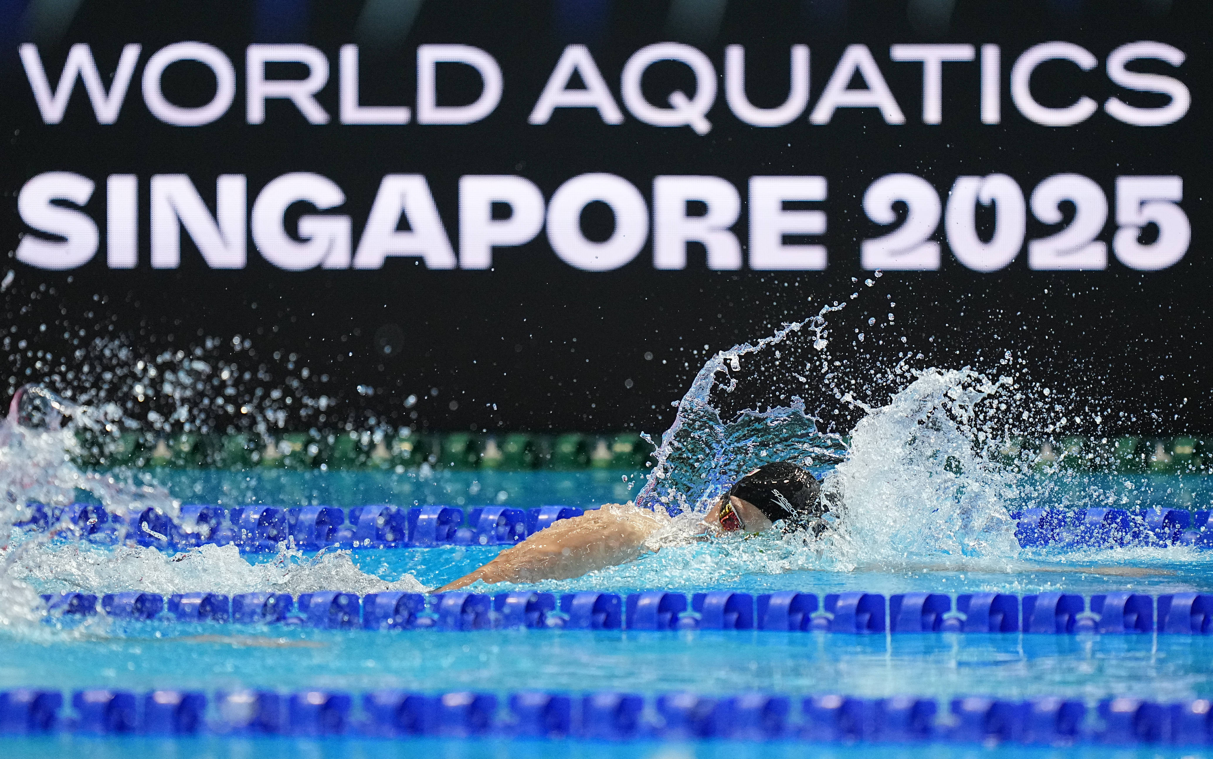 游泳世锦赛|12岁小将于子迪距离领奖台只差0.06秒