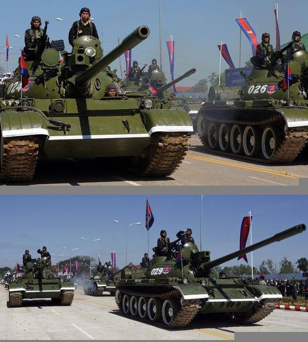 中国VT-4坦克首次实战,将大战柬埔寨59D,泰国F-16战机火力支援