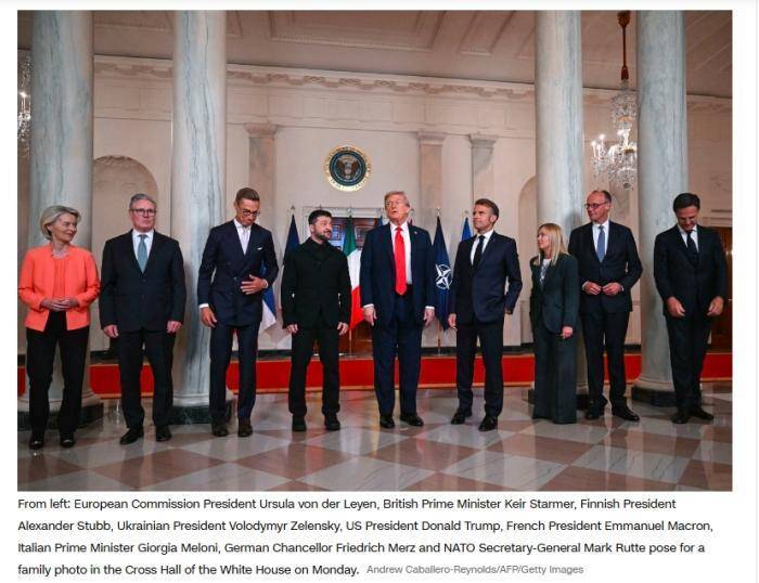 时隔半年,泽连斯基再入白宫会晤特朗普,美乌欧都谈了啥?