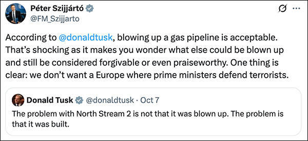 匈牙利外长怒怼波兰总理:我们不想要一个总理为恐怖分子辩护的欧洲