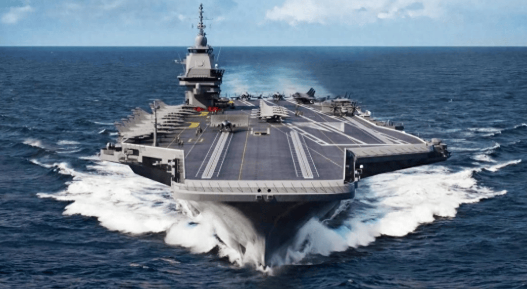 学福建舰上电磁弹射!法国7万吨新航母,注定又要被美国坑一把